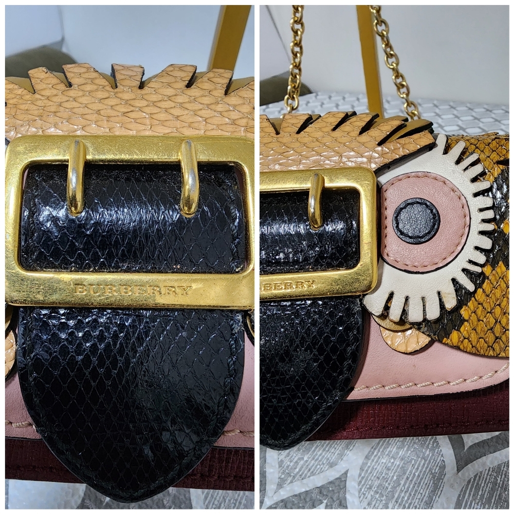 Burberry Owl Chain-Linked Crossbody Bag Multicolored - Picture 10 of 15